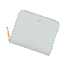 将图像加载到图库查看器中,CELINE Small Zip Wallet Light Blue10L203BEL Leather