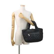 Load image into Gallery viewer, CHANEL Coco Cocoon Handbag BlackA48610 Nylon Size PM