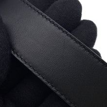 将图像加载到图库查看器中,GUCCI Double G Belt Size 70 Black414516 Leather