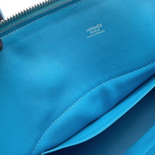Load image into Gallery viewer, HERMES Bolide Bleu du Nord Taurillon Clemence Size 31