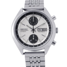 Load image into Gallery viewer, SEIKO Chronograph Day-Date W40mm Stainless Steel Silver Dial6138-8000