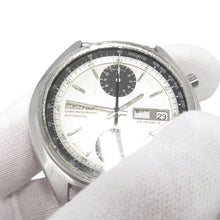 Load image into Gallery viewer, SEIKO Chronograph Day-Date W40mm Stainless Steel Silver Dial6138-8000