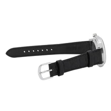 Load image into Gallery viewer, SEIKO Sportsmatic Silver Wave W37mm Stainless Steel Leather Silver Dial69799