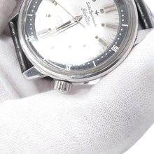 Load image into Gallery viewer, SEIKO Sportsmatic Silver Wave W37mm Stainless Steel Leather Silver Dial69799