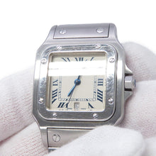 Load image into Gallery viewer, CARTIER Santos Galve LM H41mm×W29mm Stainless Steel Ivory DialW20018D6