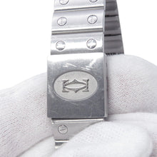 Load image into Gallery viewer, CARTIER Santos Galve LM H41mm×W29mm Stainless Steel Ivory DialW20018D6