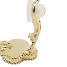Load image into Gallery viewer, Van Cleef & Arpels Vintage Alhambra Guilloched EarringsVCARP3JL00 18K Yellow Gold