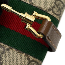 Load image into Gallery viewer, GUCCI Jackie 1961 Chain Wallet Beige/Brown652681 GG Supreme/Leather