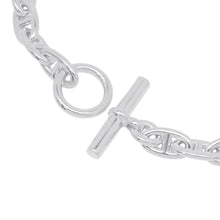 将图像加载到图库查看器中,HERMES Chaine d'Ancre Necklace 29 frames Size GM SV925
