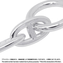 将图像加载到图库查看器中,HERMES Chaine d'Ancre Necklace 29 frames Size GM SV925