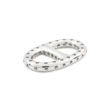 将图像加载到图库查看器中,HERMES ScarfRing Twilly Mini・Chaine d'Ancre・Perfore SilverH603993S Metal