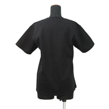 Load image into Gallery viewer, HERMES Maxi T-shirt Cartouche Size 34 BlackH6E4620DC Cotton100%