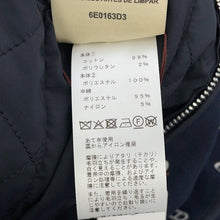 将图像加载到图库查看器中,HERMES Short coat, reversible, Chaine d'Ancre print Size 34 Blue Marine Cotton98% Polyurethane2% Polyester100%