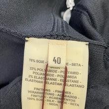 Load image into Gallery viewer, HERMES Zip-up Jacket Size 40 BlackH6E2222DR Silk79% Nylon22% Polyurethane2%