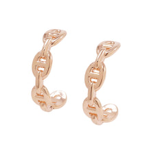 Load image into Gallery viewer, HERMES Chaine d'Ancre EarringsH221511B 18K Pink Gold