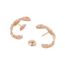 Load image into Gallery viewer, HERMES Chaine d'Ancre EarringsH221511B 18K Pink Gold
