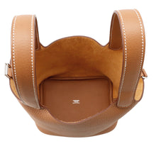 将图像加载到图库查看器中,HERMES Picotin Padlock Gold Taurillon Clemence Size PM