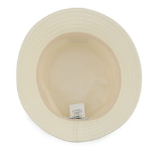 Load image into Gallery viewer, HERMES Harper H Electric Hat Size 59 Blanc Lotus Cotton100%