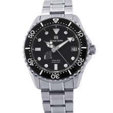 Load image into Gallery viewer, SEIKO Grand Seiko Sports Collection Spring Drive W44mm Stainless Steel Black DialSBGA461