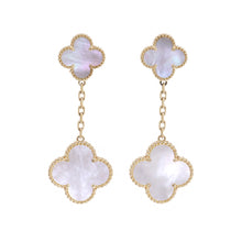 将图像加载到图库查看器中,Van Cleef & Arpels Magic Alhambra Earring 2 MotifVCARD78800 18K Yellow Gold