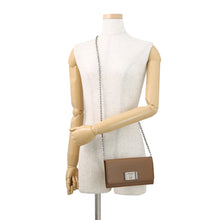 Load image into Gallery viewer, PRADA Chain wallet Camel1MT440 Saffiano Leather
