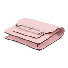 将图像加载到图库查看器中,HERMES Roulis Roulis Slim Rose Sakura Chevre Myzore Goatskin