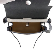 Load image into Gallery viewer, HERMES Herbag zip Ecru/Ardoise Toile Military Vache Hunter Leather Size Mini