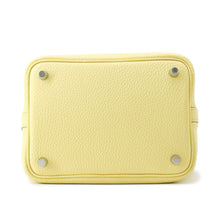 将图像加载到图库查看器中,HERMES Picotin Lock Eclat Limoncello/Orange Minian Taurillon Clemence Swift Leather Size PM