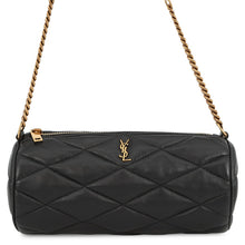 将图像加载到图库查看器中,SAINT LAURENT PARIS SAD Tube Shoulder Bag Black699703 Lambskin Size Mini