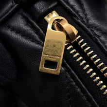 将图像加载到图库查看器中,SAINT LAURENT PARIS SAD Tube Shoulder Bag Black699703 Lambskin Size Mini