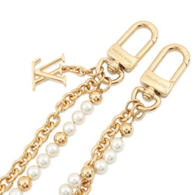 Load image into Gallery viewer, LOUIS VUITTON Bag Charm Pearl River GoldM02608 Gold Plated Faux Pearl