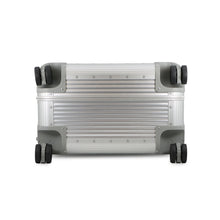 Load image into Gallery viewer, GUCCI Porter Cabin Trolley FRM Suitcase Silver801875 Aluminum GG Supreme Size Medium