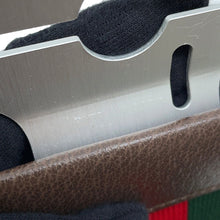 将图像加载到图库查看器中,GUCCI Porter Cabin Trolley FRM Suitcase Silver801875 Aluminum GG Supreme Size Medium