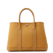 Load image into Gallery viewer, HERMES Garden Party Sesame Toile Officier Negonda Leather Size TPM