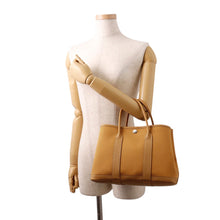 Load image into Gallery viewer, HERMES Garden Party Sesame Toile Officier Negonda Leather Size TPM