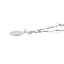 将图像加载到图库查看器中,HERMES Ex Libris Necklace Size MM SV925 K18PG