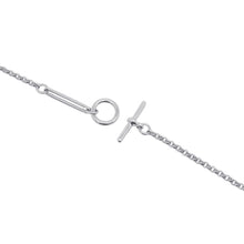 将图像加载到图库查看器中,HERMES Ex Libris Necklace Size MM SV925 K18PG