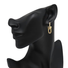 Load image into Gallery viewer, TIFFANY&Co. Hardware Link Earrings Size Medium73584531 18K Yellow Gold
