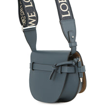Load image into Gallery viewer, LOEWE Gate Dual Shoulder Bag NavyA650N46X13 Soft Calf Jacquard Size Mini