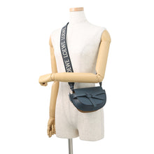 Load image into Gallery viewer, LOEWE Gate Dual Shoulder Bag NavyA650N46X13 Soft Calf Jacquard Size Mini