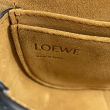 Load image into Gallery viewer, LOEWE Gate Dual Shoulder Bag NavyA650N46X13 Soft Calf Jacquard Size Mini