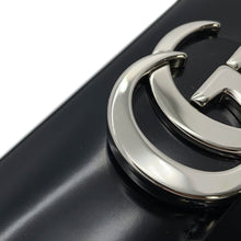 Load image into Gallery viewer, GUCCI Half Moon 2WAY Bag Black805815 Leather