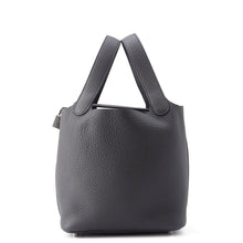 将图像加载到图库查看器中,HERMES Picotin Lock Ardoise Taurillon Clemence Size PM