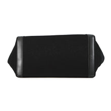 Load image into Gallery viewer, SAINT LAURENT PARIS Rive Gauche Tote Bag Black780096 Leather Canvas