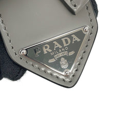 将图像加载到图库查看器中,PRADA Supernova 2-way Handbag Gray1BA366 Leather Size Small