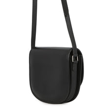 Load image into Gallery viewer, CELINE Triomphe Busas Shoulder Bag Black114453 Leather Size Medium