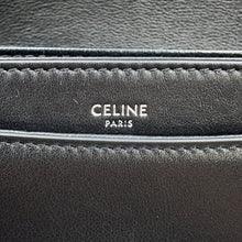 Load image into Gallery viewer, CELINE Triomphe Busas Shoulder Bag Black114453 Leather Size Medium