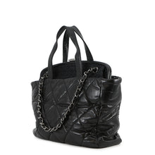 Load image into Gallery viewer, CHANEL Matelasse Portobello 2WAY ChainTote Bag BlackA46153 Vintage Leather Straw
