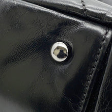 Load image into Gallery viewer, CHANEL Matelasse Portobello 2WAY ChainTote Bag BlackA46153 Vintage Leather Straw