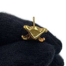 Load image into Gallery viewer, CELINE Triomphe Studded Long Earrings461FC6BRA.35OR Gold Plated